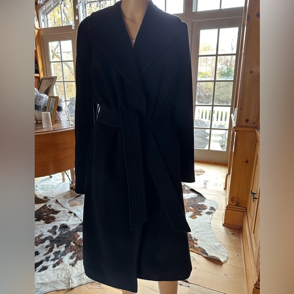 Burberry wool blend wrap coat. NWT - Picture 1 of 10